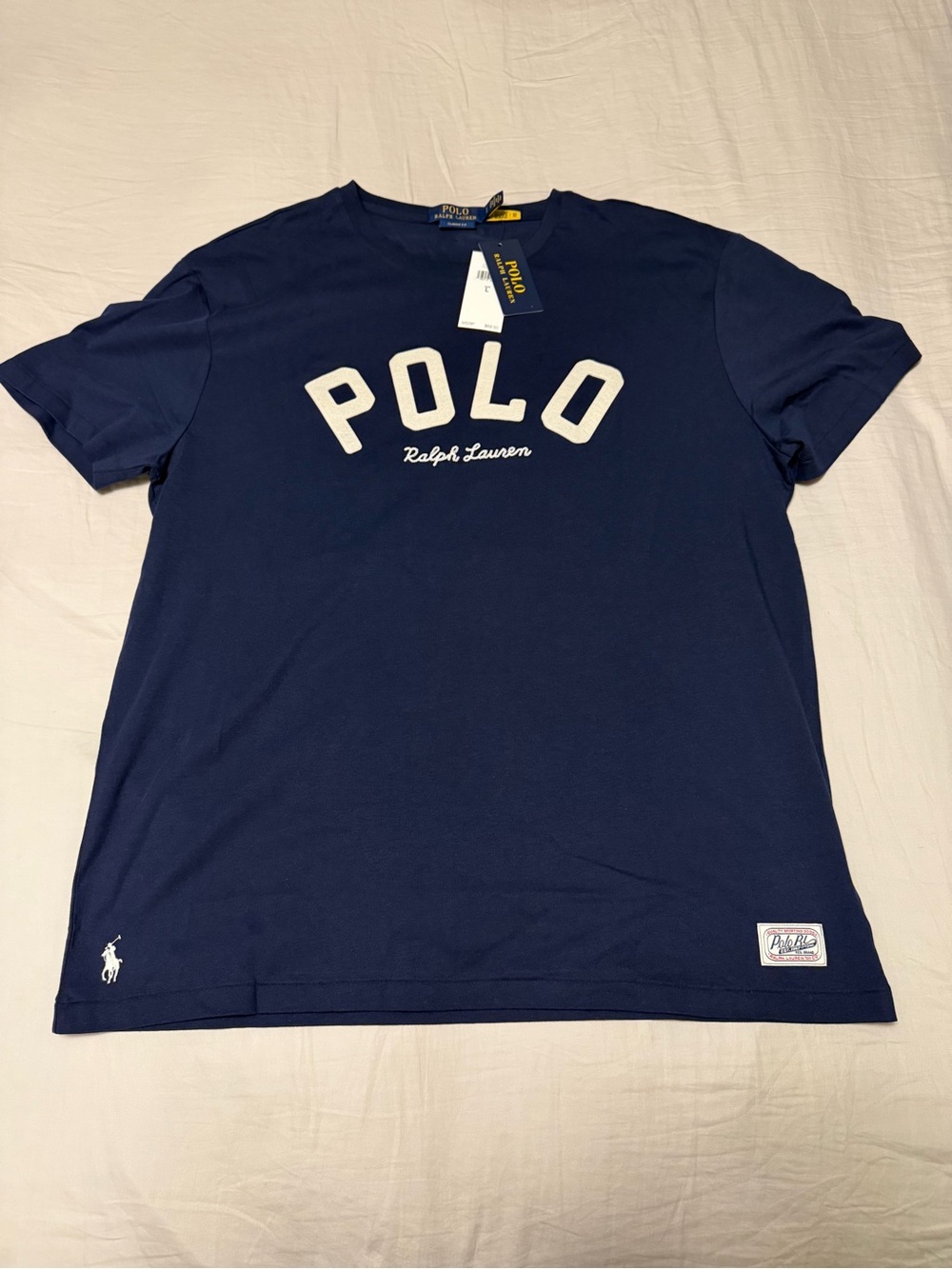 Polo by Ralph Lauren Navy Short Sleeve Logo Tee